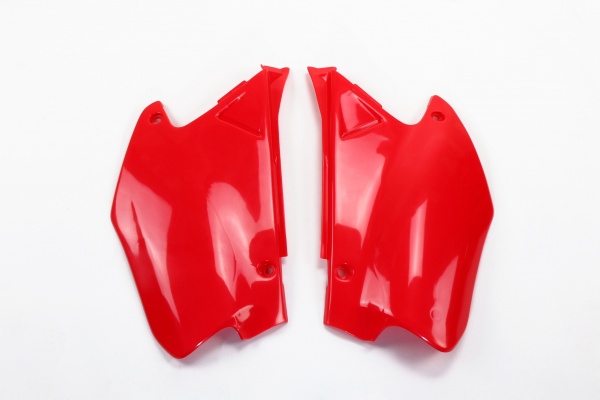 Fiancatine Laterali rosso per Honda CR 125 R 2T - CR 250 R 2T - CRE 125 R 2T - CRE 250 R 2T - CRE 250 F